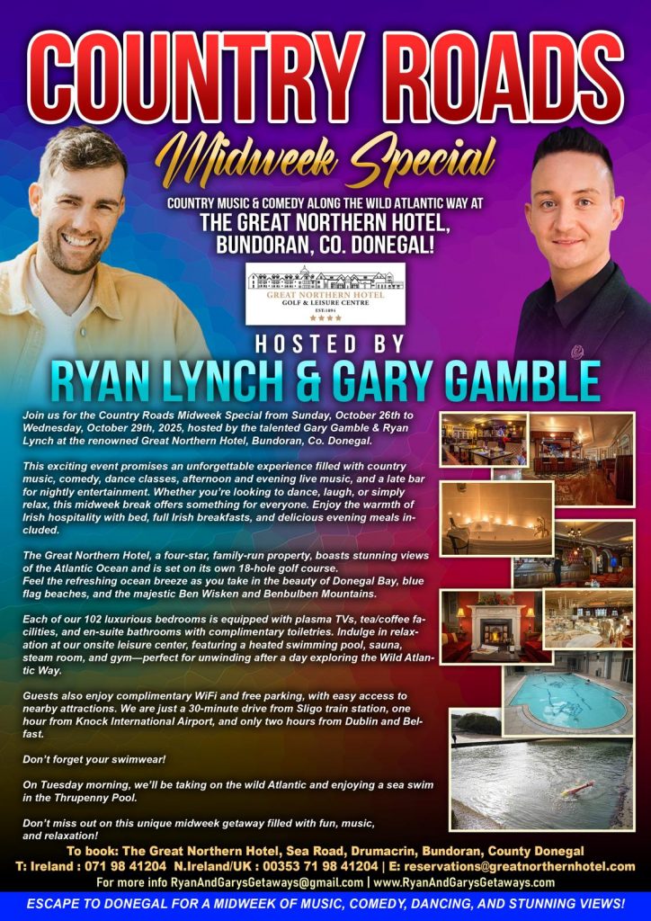 Ryan Gary's Great Northern Bundoran Midweek Getaway